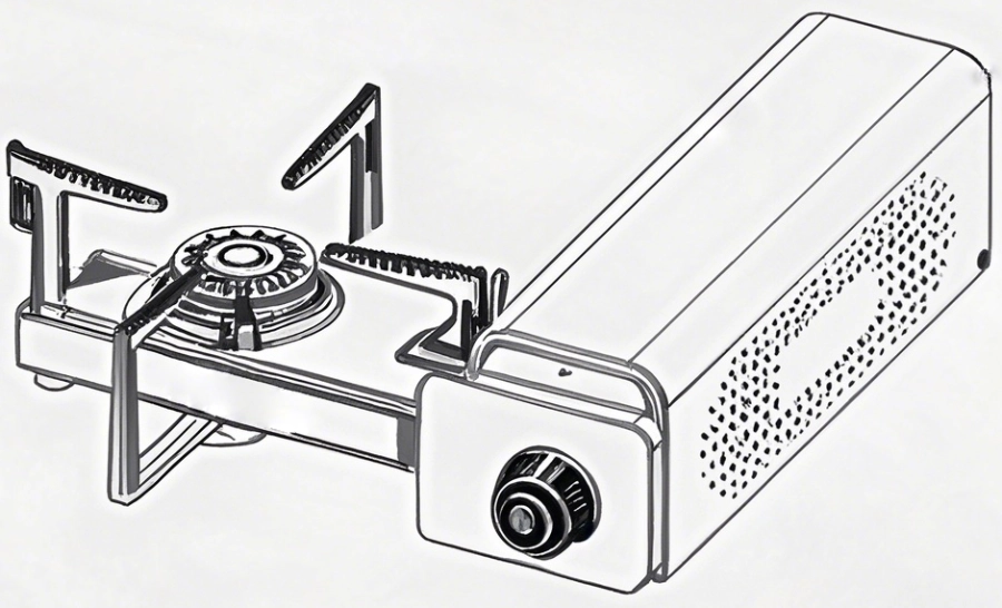 customization - camping gas stove